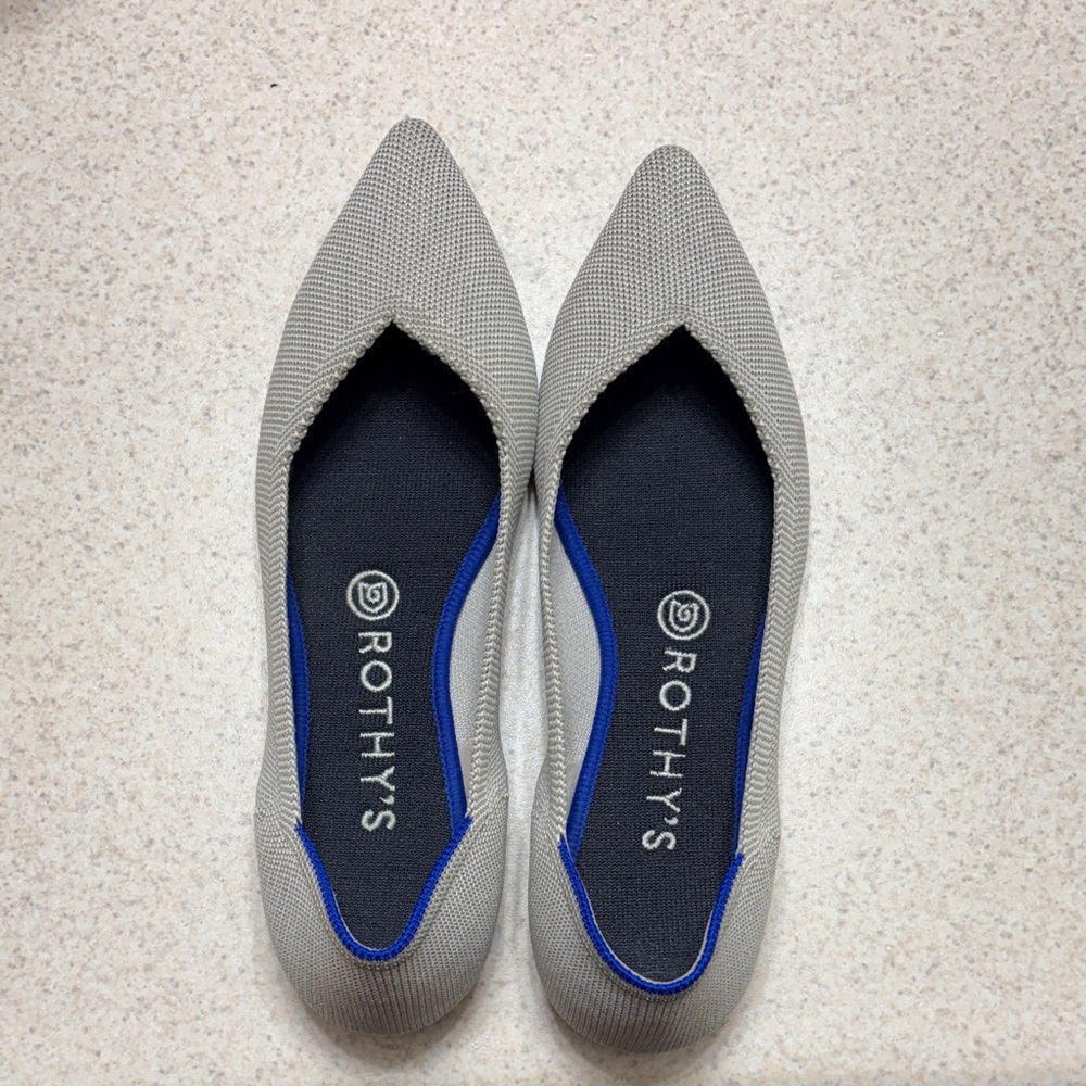 Rothy’s | Pointed Grey flats